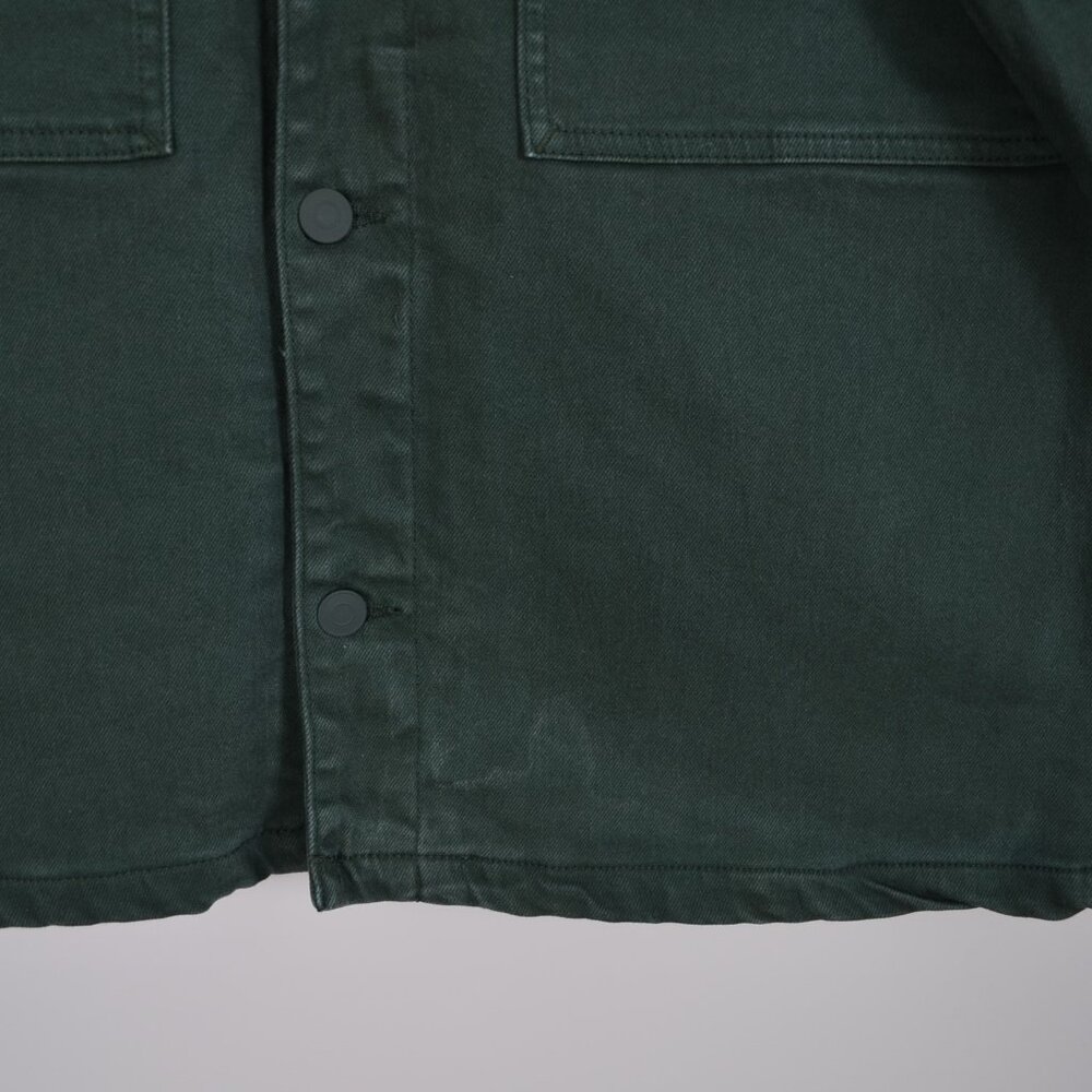 Zara green denim jacket *GUC - Picture 10 of 10